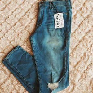NWT || Frame Denim - Le High Skinny in Watf